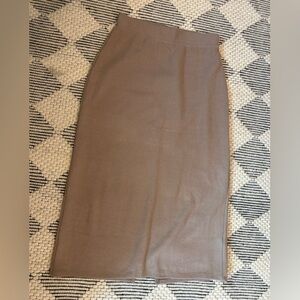 Old Navy Taupe Pencil Skirt